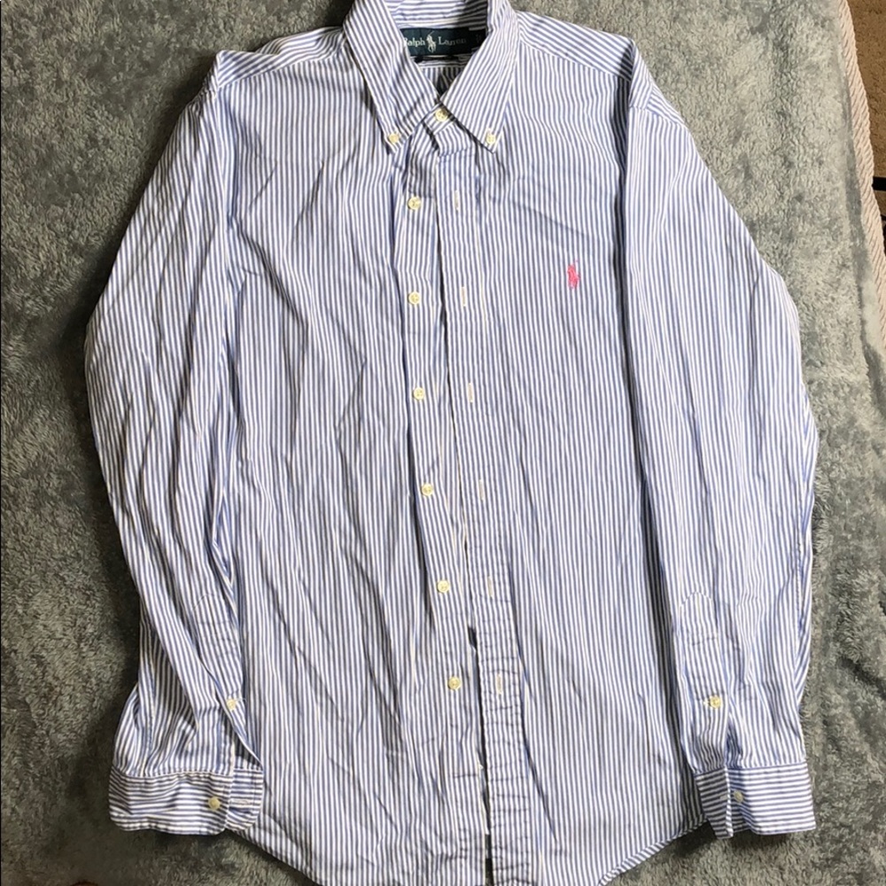 Striped Ralph Lauren Button Down